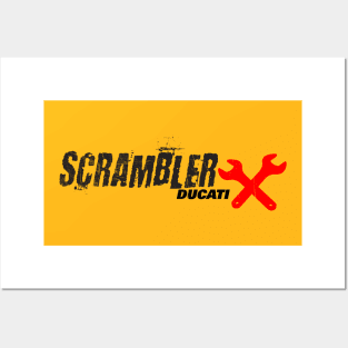 Scrambler Posters and Art